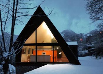 Maison contemporaine en montagne Mont-Blanc
